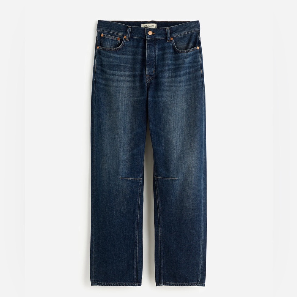Madewell Darted Barrel Jeans soft drape size 28 fits big good condition